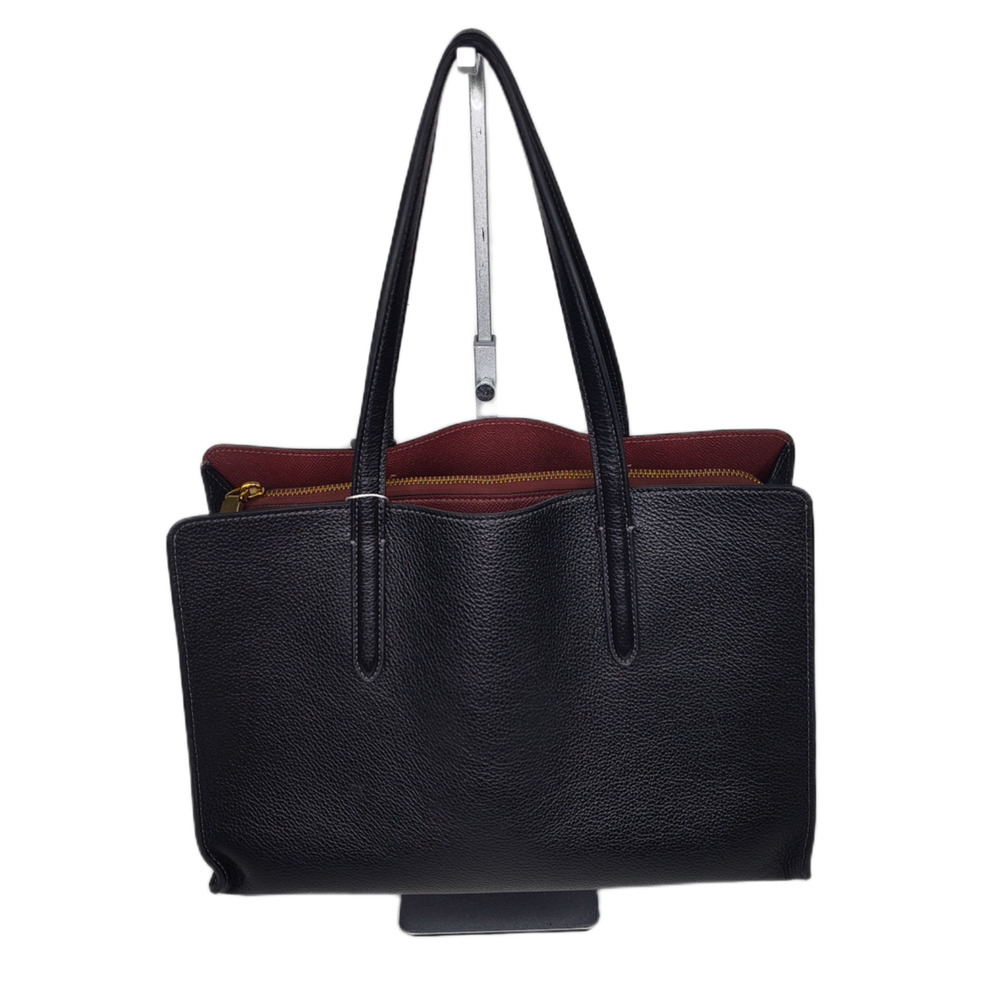 COACH Legacy Large Pebbled Leather Black Carryall 35 - Used/Good Condition - Picture 2 of 16